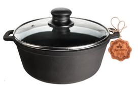 Ketaus puodas su dangčiu, 6 l, Т404C3, tinka Kamado