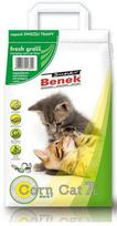 zolyte tualetas - Super Benek Certech Fresh Grass Corn Cat Litter 7l - 2 nuotrauka