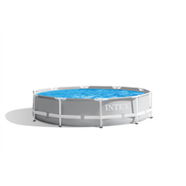 baseinas 305 76 - Intex Prism Frame Premium Pool Grey - 3 nuotrauka