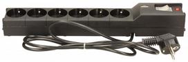 Lestar Surge Protector 6 Outlet Black 1.5m