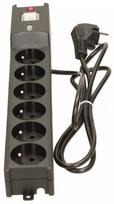 surge protector - Lestar Surge Protector 6 Outlet Black 1.5m - 5 nuotrauka