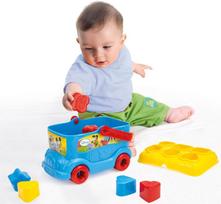 zaislas mike - Clementoni Mickey Mouse Shape Sorter Bus 14395 - 3 nuotrauka