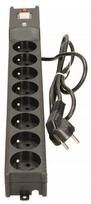 surge protector - Lestar Surge Protector 8 Outlet Black 1.5m - 4 nuotrauka
