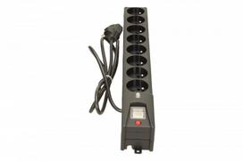surge protector - Lestar Surge Protector 8 Outlet Black 1.5m - 6 nuotrauka