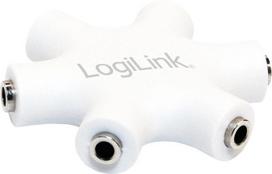 3.5 mm jack - LogiLink LogiStar Audio Splitter - 1 nuotrauka