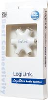 3.5 mm jack - LogiLink LogiStar Audio Splitter - 2 nuotrauka