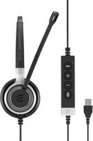 usb c laidines ausines - Sennheiser Impact SC 660 ANC USB Black/Silver - 5 nuotrauka