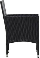 lauko baldai 4 - Sodo baldų komplektas VLX 4 Piece Garden Lounge Set with Cushions 45891 - 8 nuotrauka