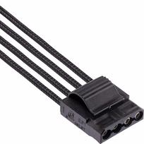 corsair psu - Corsair Premium Individually Sleeved PSU Cables Pro Kit Type 4 Gen 4 Black - 2 nuotrauka