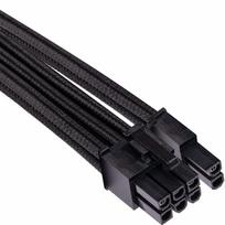 corsair psu - Corsair Premium Individually Sleeved PSU Cables Pro Kit Type 4 Gen 4 Black - 4 nuotrauka