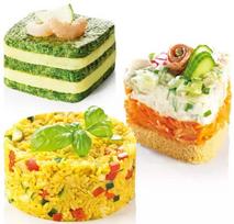 sausainiu formeles - Tescoma Grandcheef Food Shaping Moulds Set 4 pieces - 3 nuotrauka