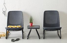 pati pati - Keter Rio Patio Set Grey - 6 nuotrauka