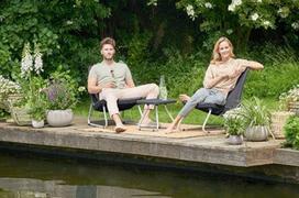 pati pati - Keter Rio Patio Set Grey - 7 nuotrauka