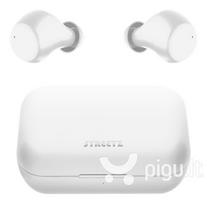 ausiniu deklas - Ausinės STREETZ True Wireless, Bluetooth 5, įkrovimo dėklas 500 mAh, baltos  / TWS-111 - 2 nuotrauka