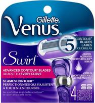 Skustuvo galvutės Gillette Venus Swirl, 4 vnt.