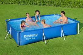 Bestway Stačiakampis STEEL PRO baseinas 3,00 m x 2,01 m x 0,66 m