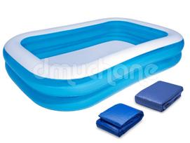 3in1 Bestway 54006 šeimos pripučiamas baseinas 262 x 175 x 51 cm
