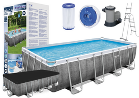Karkasinis sodo baseinas 549 x 274 x 122 cm Bestway 56998
