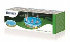 BESTWAY baseinas Dinosaur Fill'N Fun 2.44m x H46cm, 55001