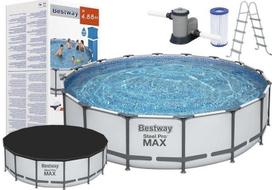 karkasinis su baseinu - Karkasinis sodo baseinas 488 x 122 cm „Bestway 5612Z“ - 1 nuotrauka