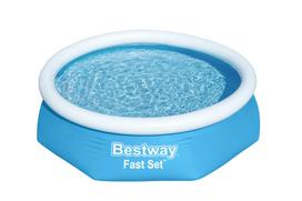 baseinu siurbliai - Baseinas  Bestway Fast Set 2,44mx 61cm su filtravimo siurbliu - 1 nuotrauka