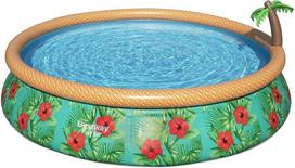 bestway filtras - Baseinas Bestway Fast Set 57416, žalias, 4570x840 mm, 9677 l - 1 nuotrauka