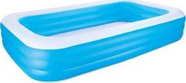 bestway filtras - Šeimos pripučiamas šeimyninis baseinas 305 x 183 x 56 cm Bestway 54009 + dangtis - 1 nuotrauka
