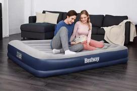 pripuciami ciuziniai su pompa - Pripučiamas čiužinys Bestway 67725 Tritech Queen 203x152x36 cm, su integruota pompa - 6 nuotrauka