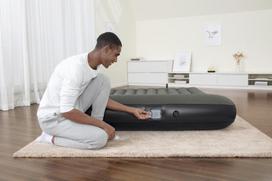 ciuziniu siurblys - Bestway® TriTech™" pripučiamas čiužinys su integruotu akumuliatoriniu siurbliu 2.03m x 1.52m x 30cm - 3 nuotrauka