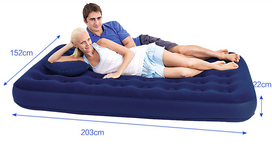 bestway queen - TOP KOMPLEKTAS! Bestway Pavillo dvigulis čiužinys su pompa ir 2 pagalvėlėmis 2.03m x 1.52m x 22cm - 5 nuotrauka