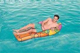pripuciami ratai - BESTWAY pripučiamas čiužinys Ledai POP 1.88m x 95cm, 43185 - 7 nuotrauka