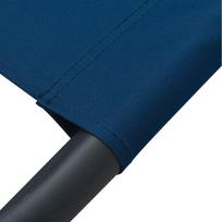 gultai - Gultas VLX Outdoor Lounge Bed With Canopy 313523, mėlynas - 6 nuotrauka