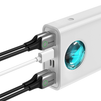 Pirkti Baseus  Amblight 30000mAh QC 3.0 PD 3A 65W  (Baltas) - Photo 2