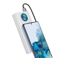 Pirkti Baseus  Amblight 30000mAh QC 3.0 PD 3A 65W  (Baltas) - Photo 8