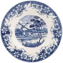 Claytan Windmill Bowl 23.7cm Blue