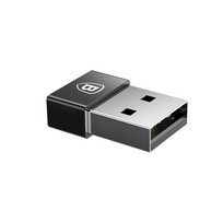 macbook c ikroviklis - Baseus Exquisite iš USB į Type-C juodas CATJQ-A01 - 7 nuotrauka
