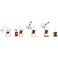 kavos aparatas classics - Kavinukas Chemex Classic Coffee Maker 450ml - 2 nuotrauka