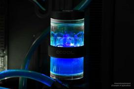 ausinimo skystis melynas - Alphacool Eiswasser Crystal Blue 1L - 6 nuotrauka