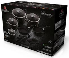 elo keptuves - Puodų komplektas Berlinger Haus Black Professional Line BH-6129, 160 - 280 mm, 1.2 - 6.1 l, 15 vnt. - 7 nuotrauka