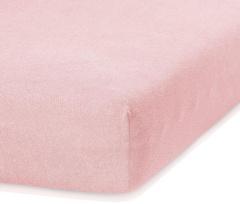 paklode su guma 140x200 - AmeliaHome Ruby Frote Bedsheet 120-140x200 Peach 06 - 3 nuotrauka
