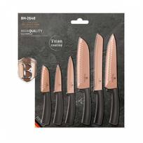virtuviniaj peilei - Virtuvinių peilių komplektas Berlinger Haus Rose Gold BH-2648, 6 vnt. - 2 nuotrauka