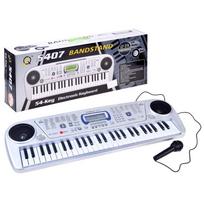 pianinas elektrinis - Vaikiškas sintezatorius su mikrofonu MQ5407 54 klavišai - 1 nuotrauka
