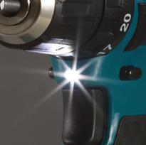 akumuliatorius 12v 10 ah - Makita (HP333DSAX1) rinkinys - 3 nuotrauka