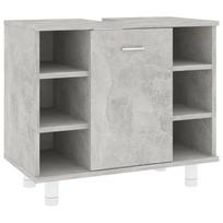 Praustuvo spintelė VLX 802637, pilka, 32 x 60 cm x 53.3 cm