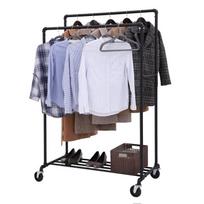 juodas manekenas drabuziu kabyklos - Songmics Clother Rack Black 162cm - 3 nuotrauka