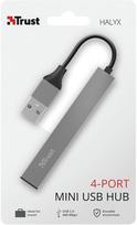10 usb sakotuvas - USB šakotuvas Trust Halyx, 10 cm - 3 nuotrauka