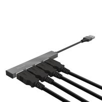 10 usb sakotuvas - USB šakotuvas Trust Halyx, 10 cm - 4 nuotrauka
