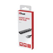 10 usb sakotuvas - USB šakotuvas Trust Halyx, 10 cm - 6 nuotrauka