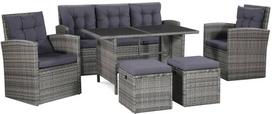 Sodo baldų komplektas VLX 6 Piece Garden Lounge Set With Cushions 43960