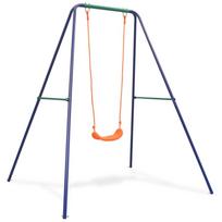 Sūpynės VLX Single Swing 91361, mėlynos/žalios/oranžinės